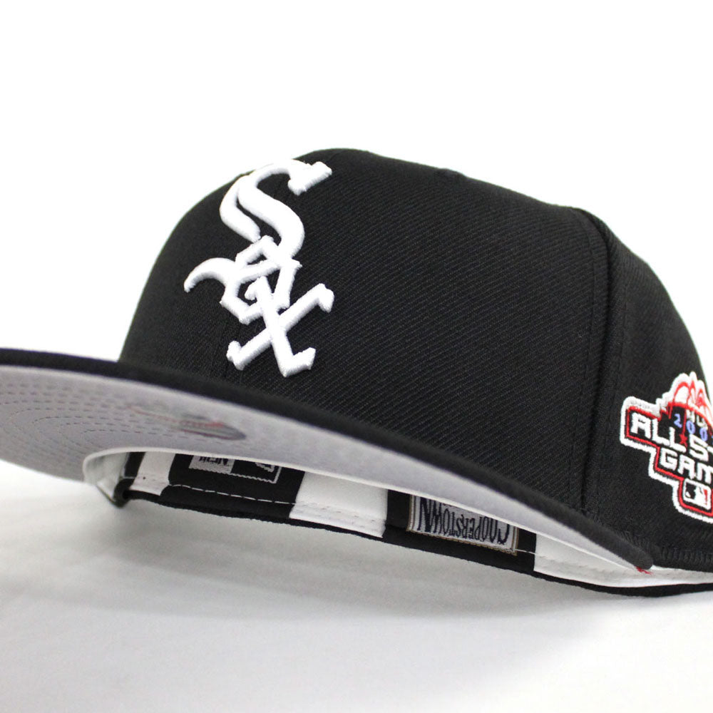 white sox hat grey underbrim