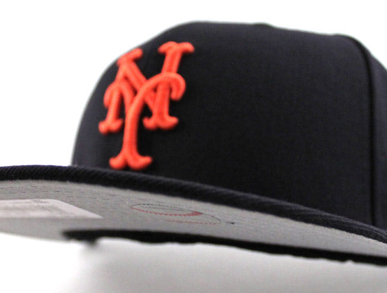 mets hat orange brim