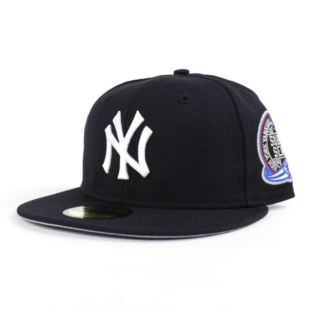 New York Yankees SUBWAY SERIES New Era 59Fifty Fitted Hats (Navy GRAY ...