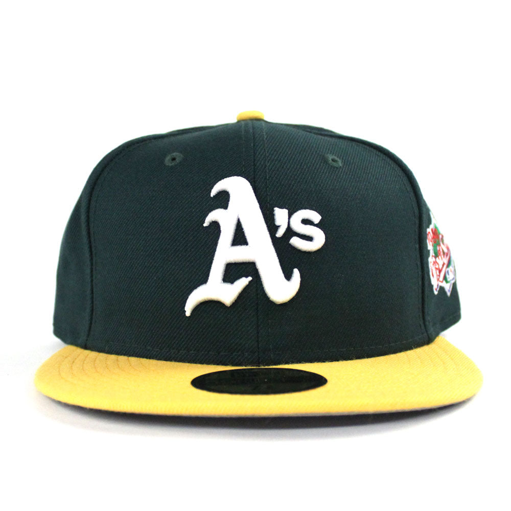 Oakland Athletics 1989 World Series New Era 59Fifty Fitted Hat (GREEN ...
