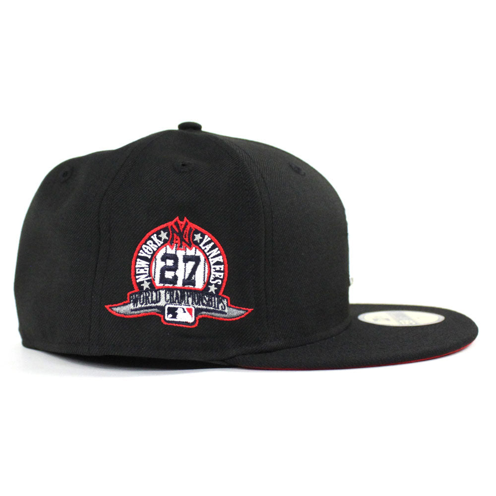 PIZZA New York Yankees 27 World Championships New Era 59Fifty Fitted ...