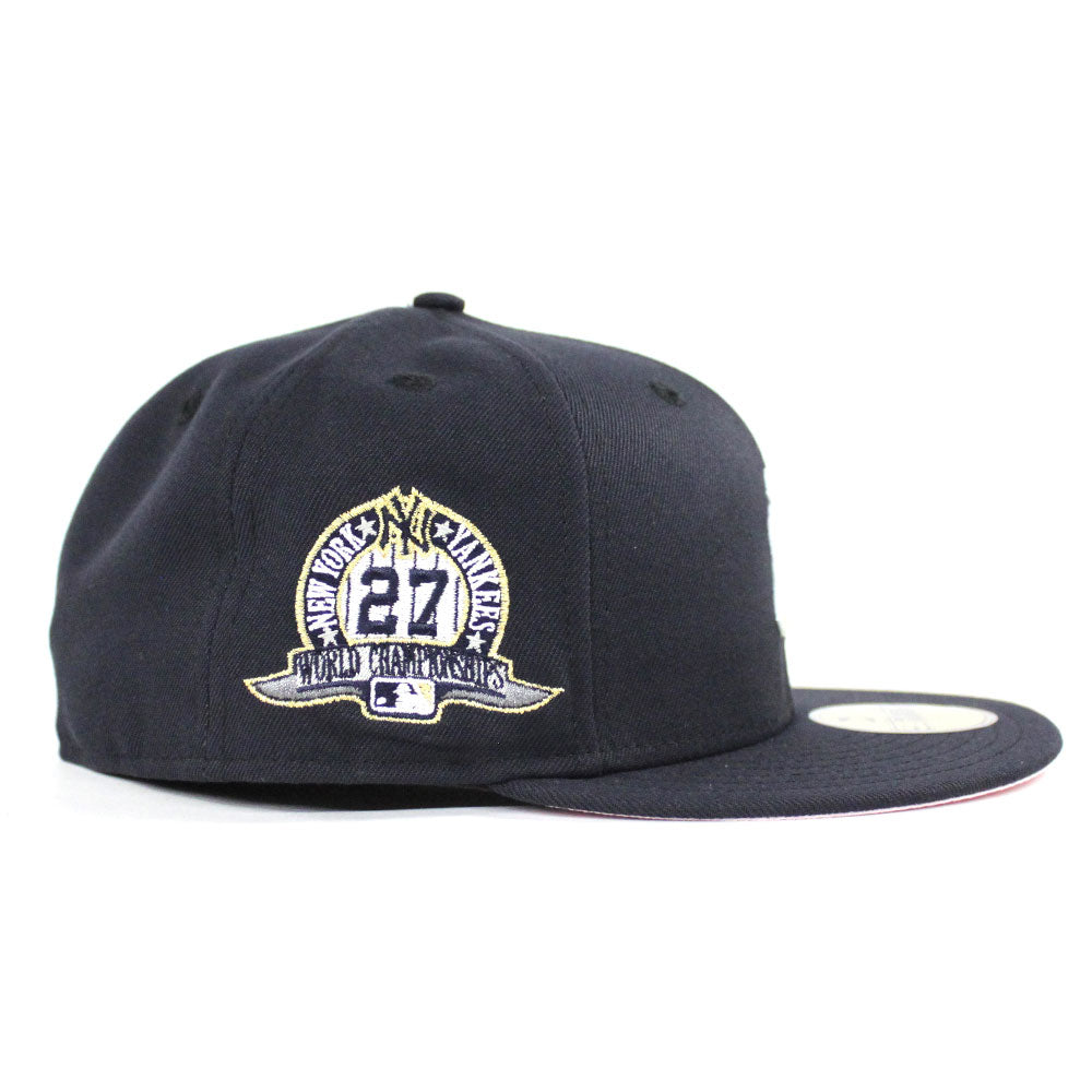 PIZZA New York Yankees 27 World Championships New Era 59Fifty Fitted ...