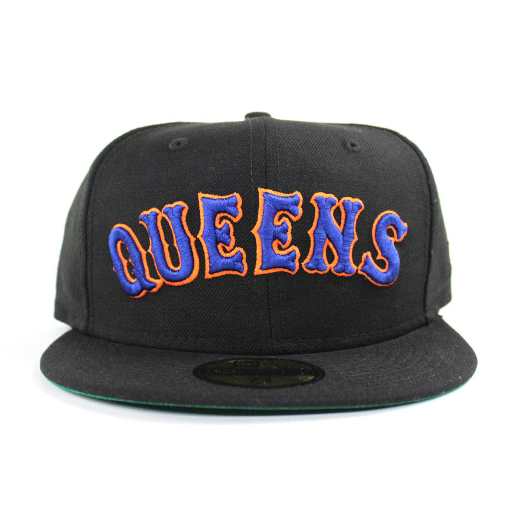 queens fitted cap