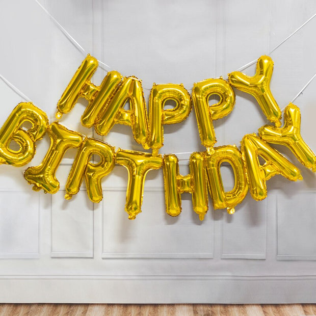 Balloons Party Supplies Decoration Letter Helium Foil