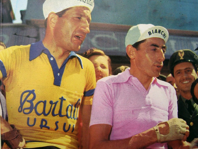 Legends of the Giro d'Italia; Fausto Coppi and Gino Bartali