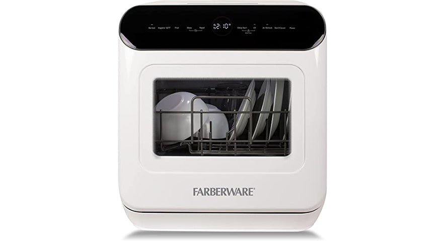 Farberware FDW05ASBWHA Complete Portable Countertop Dishwasher - appliances  - by owner - sale - craigslist