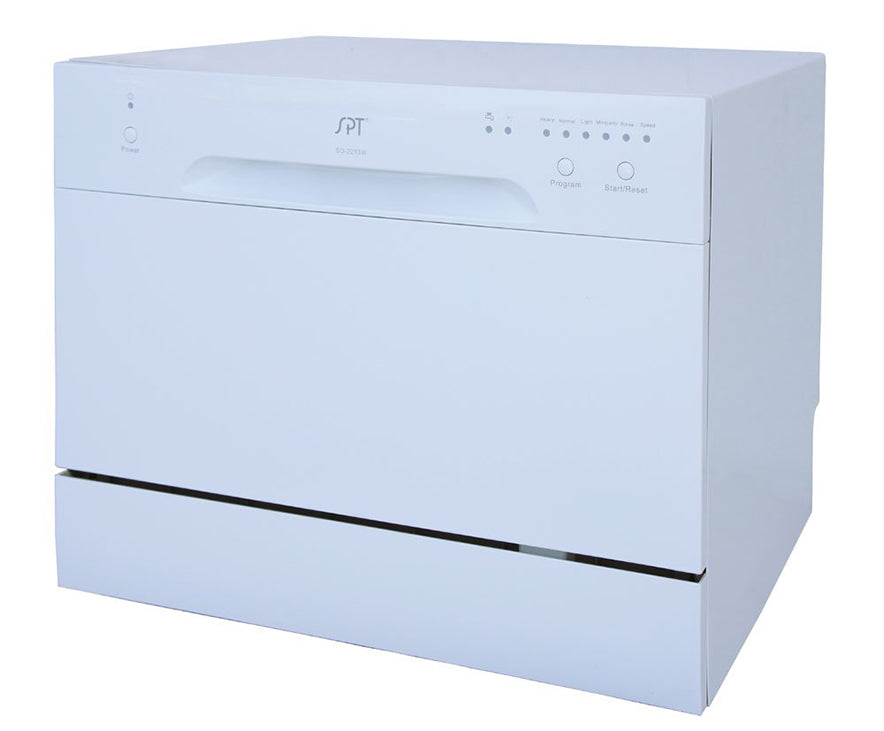 SPT Compact Countertop Dishwasher