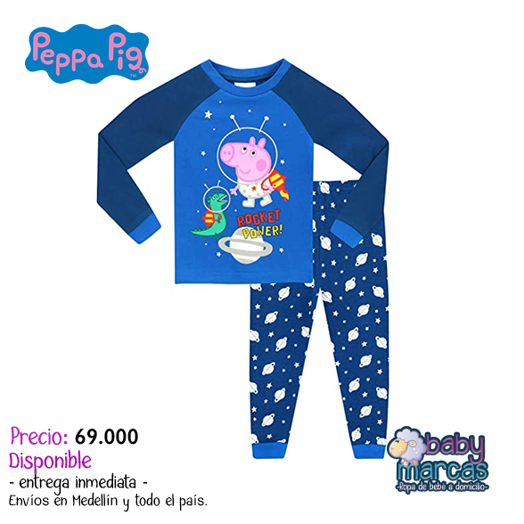 Set Pijama De 2 Piezas George Pig | Ropa de bebés | Colombia – babymarcas