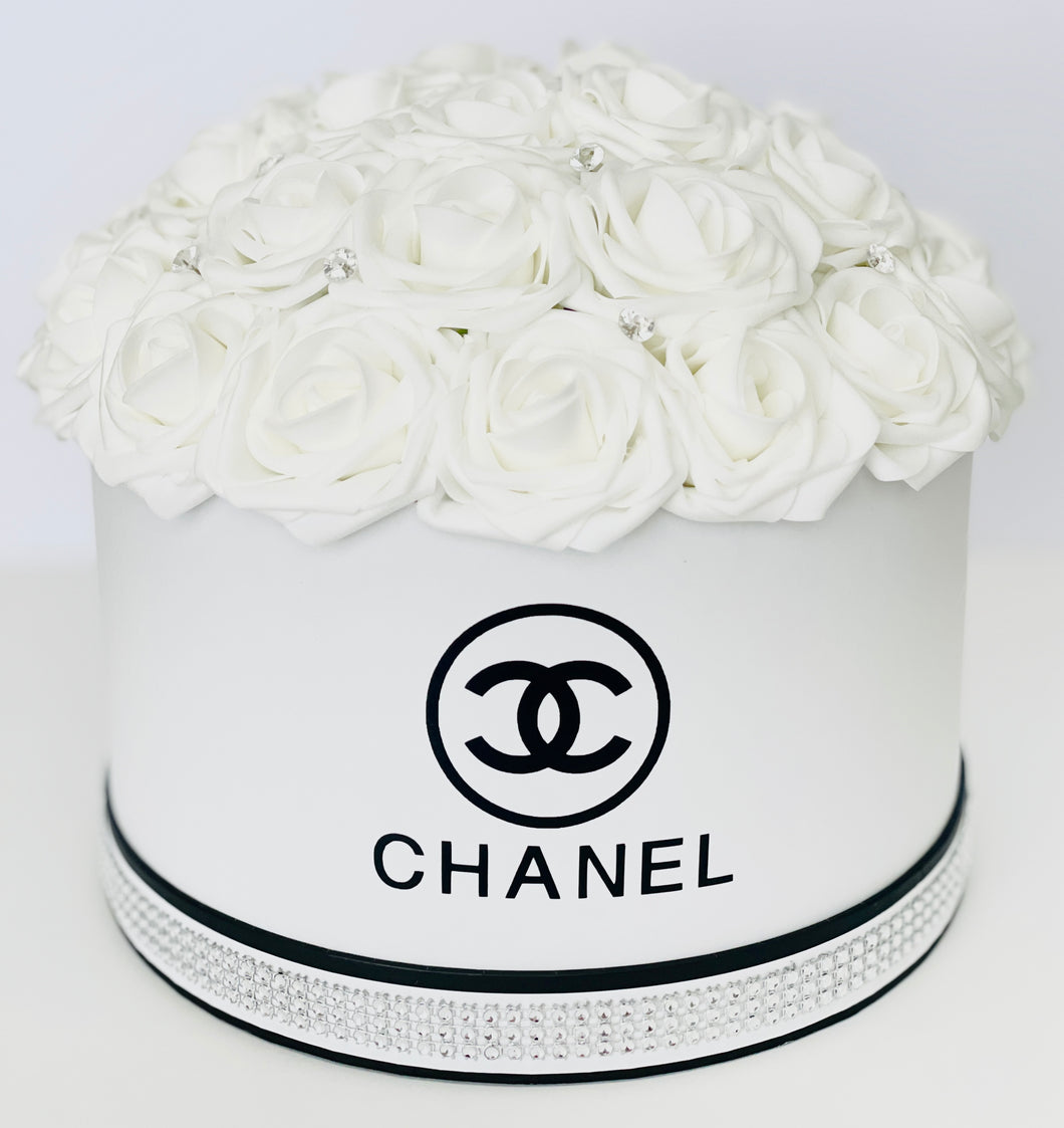 chanel hat box for sale