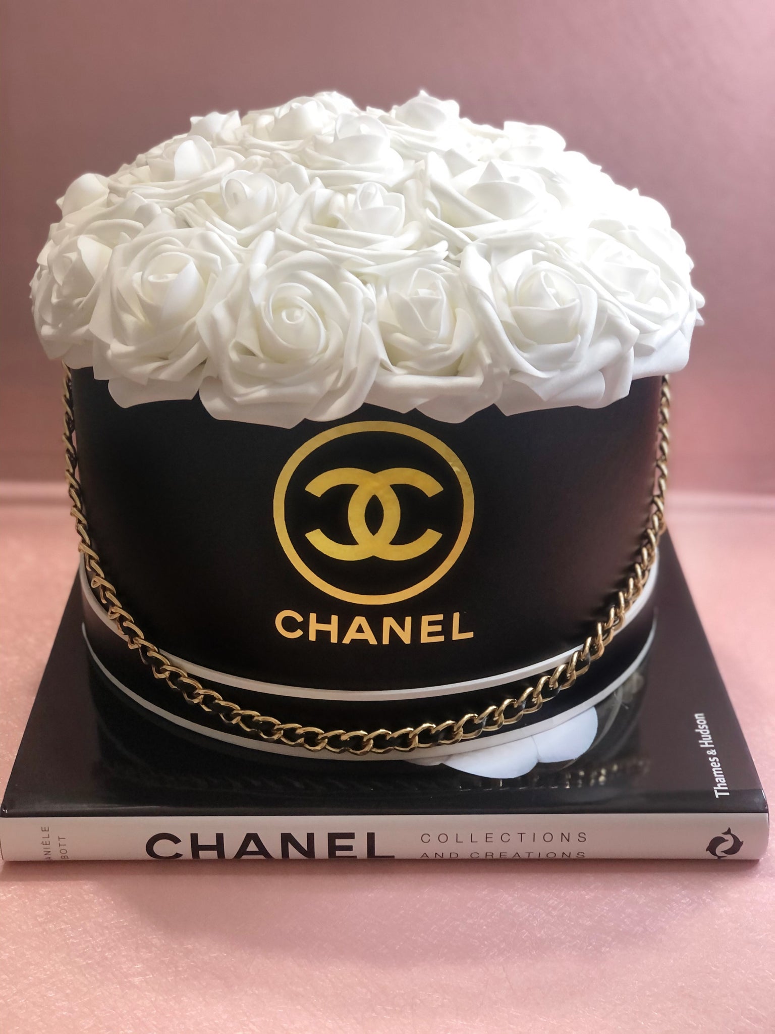 chanel hat box for sale