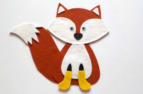 Felt Board Magic - Fox in Yellow Socks