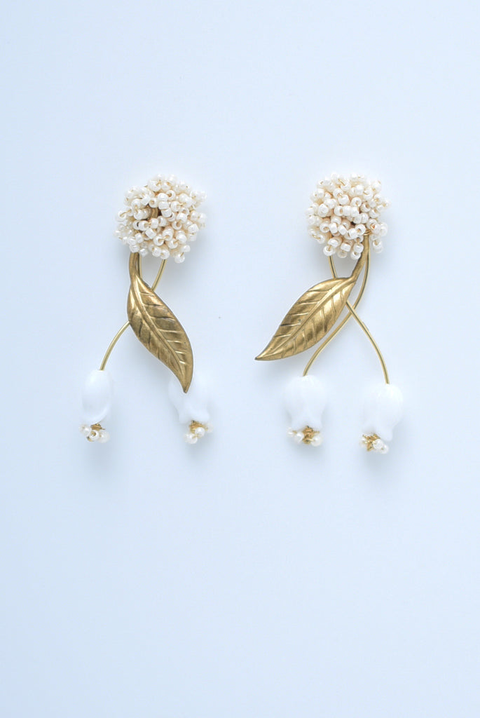 poppy tsubomi earring – monshiro official web site