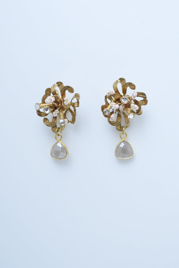 musucari chain earring – monshiro official web site