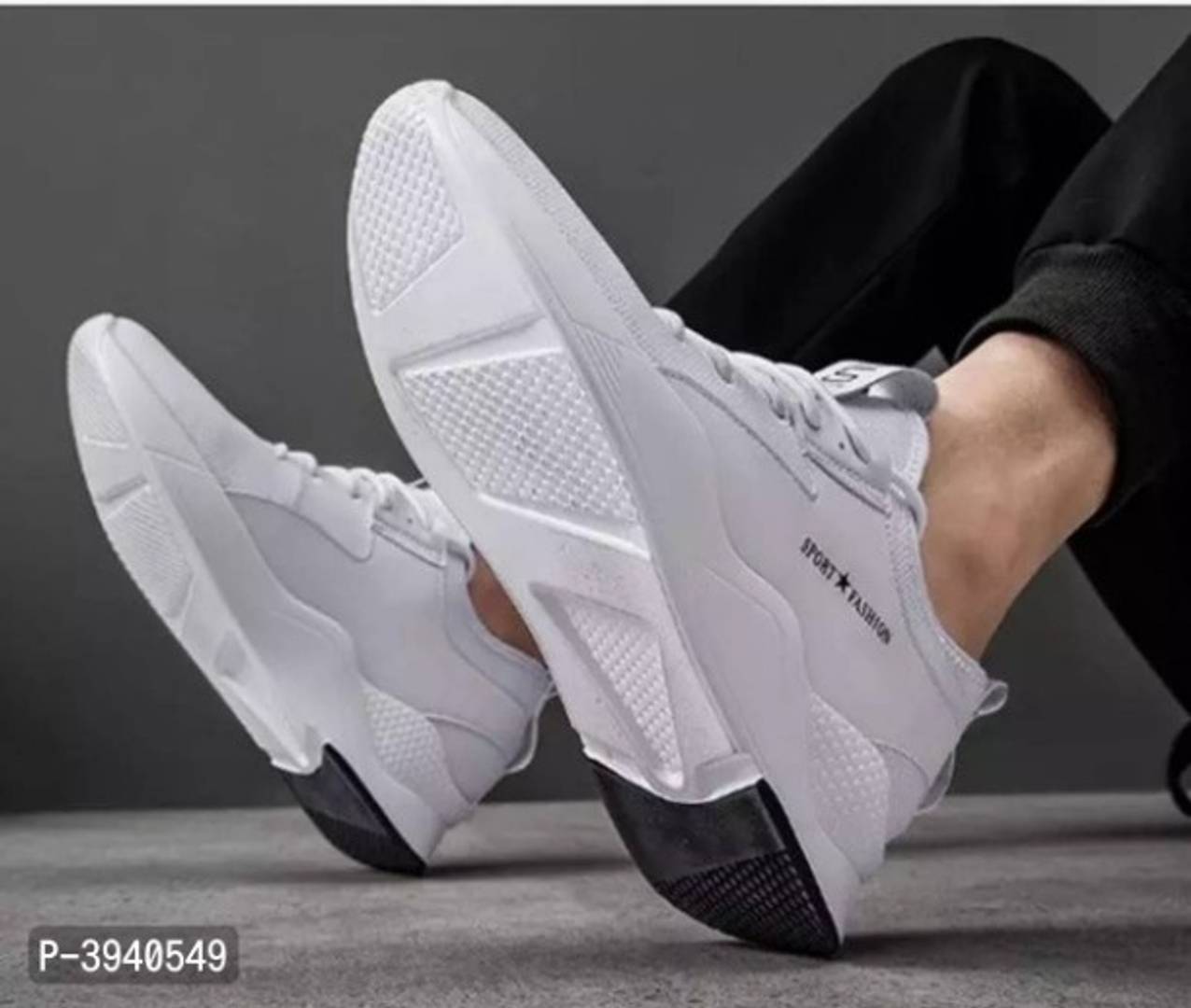 white sports shoes for boys
