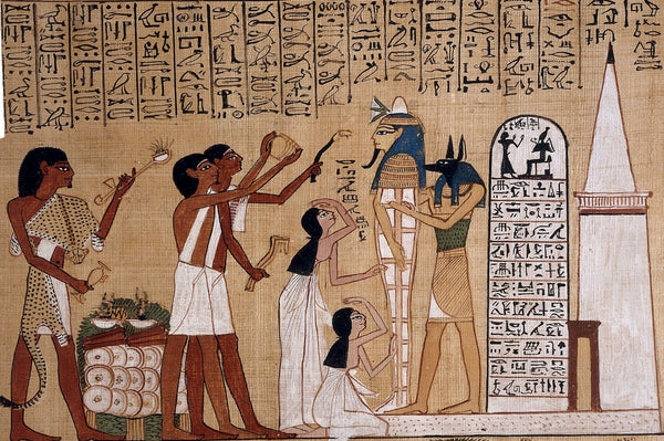 Oil Incense is Part of the Embalming Process of Mummification in Ancient Egypt