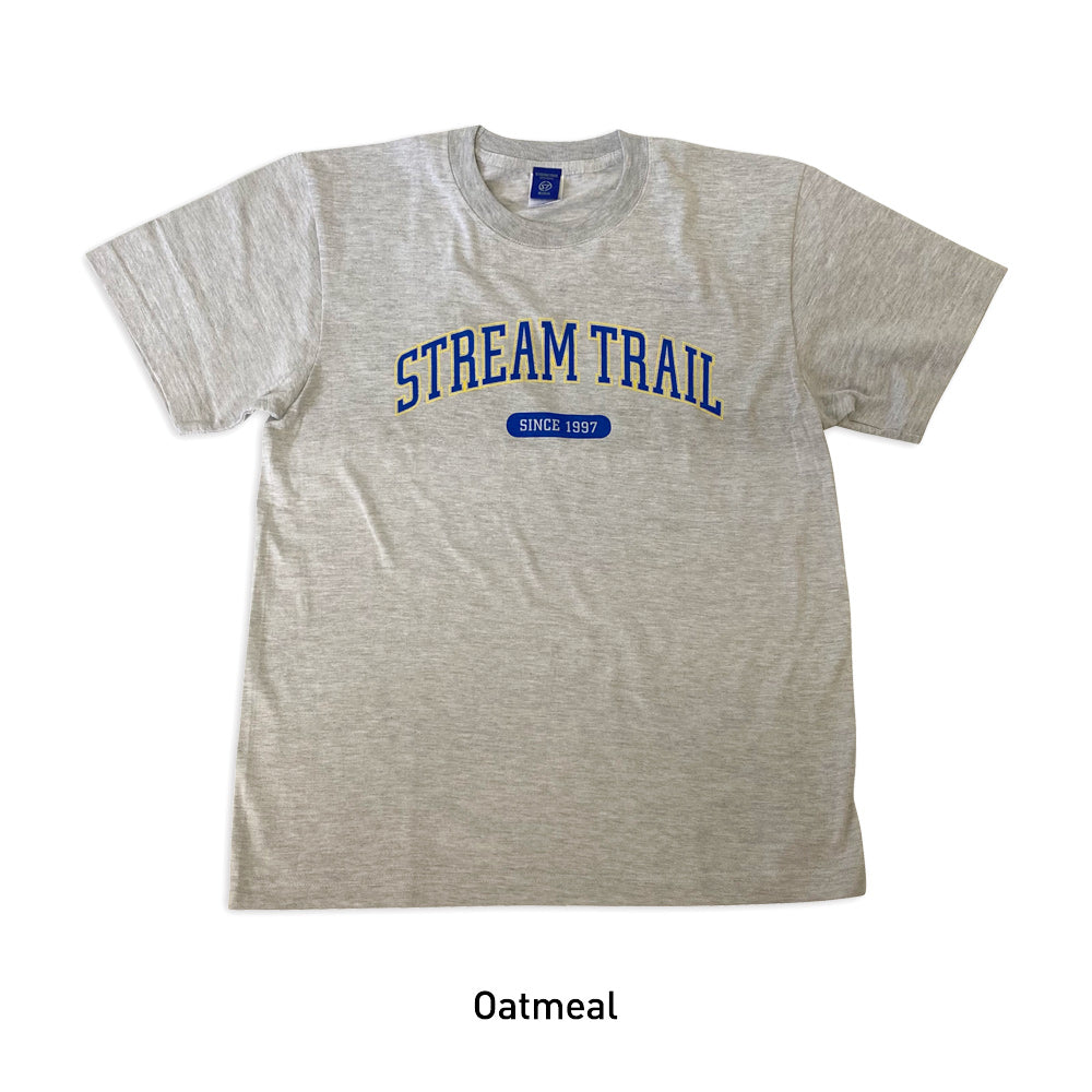 T-shirt College Logo(Tシャツ カレッジロゴ)-Stream Trail 公式オンラインショップ