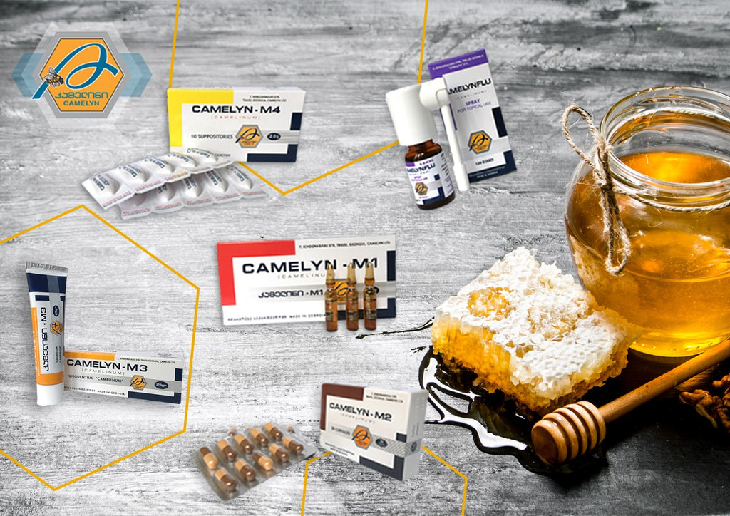 Most of Camelyn products are made by natural honey