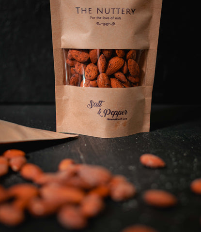 Salt And Pepper Almonds from the nuttery