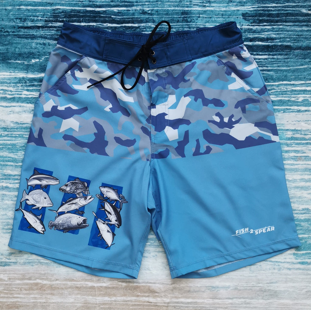 Water Repellent Board Shorts - Stand Up Paddle – Fish2Spear