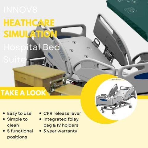 Simulation hospital bed