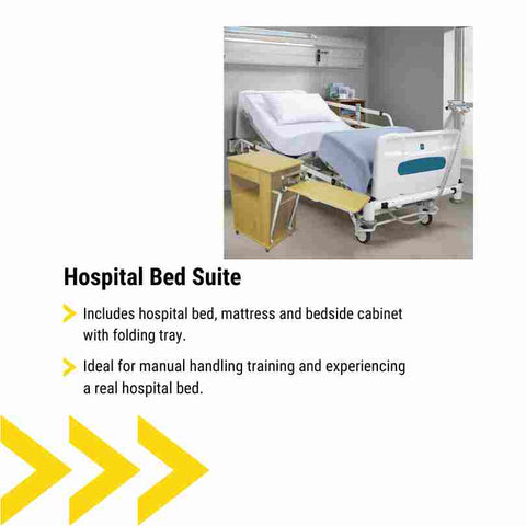 Hospital Bed Suite for Healthcare Simulation