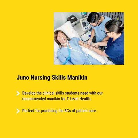 Juno Nursing Skills Manikin for T-Level Health