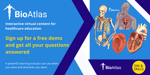 Bio atlas Human Anatomy Software with 3D Interactive Models