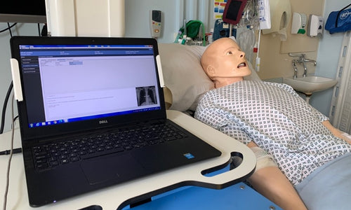 SimEPR software alongside Laerdal SimMan 3G