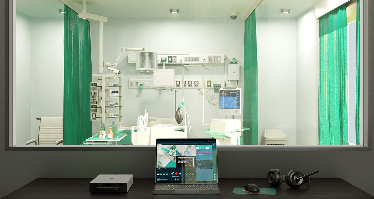 SIMStation Go in a medical simulation centre