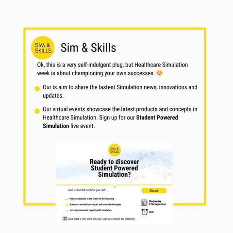 Sim & Skills Virtual Events