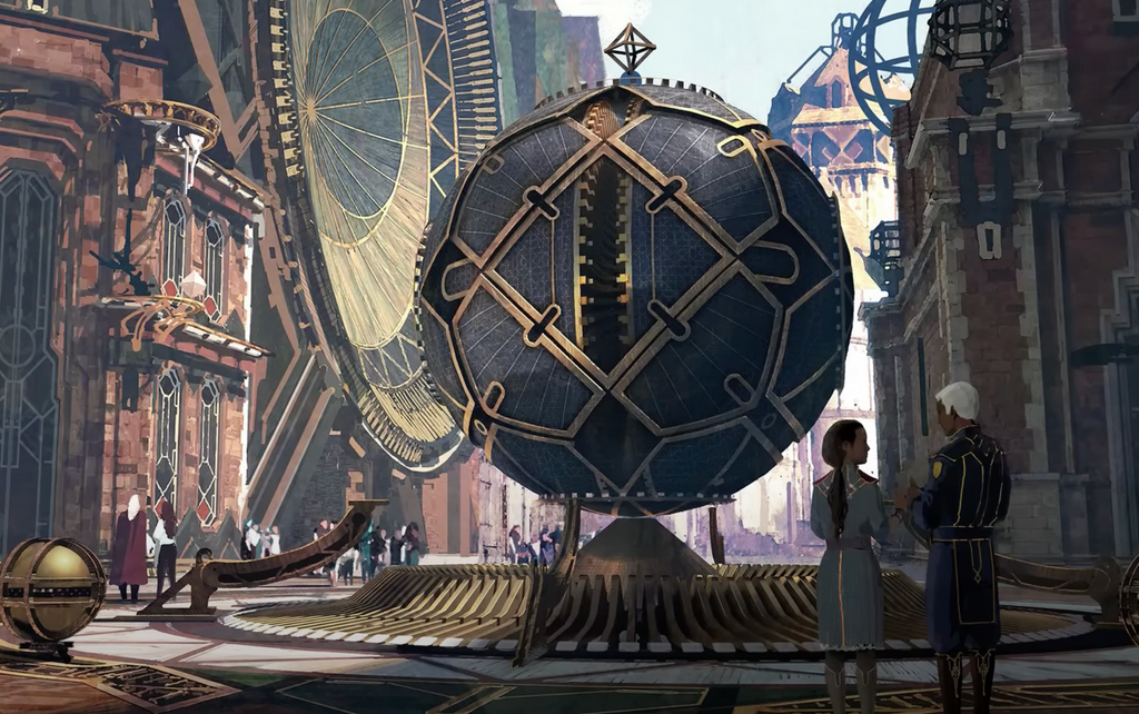 Piltover - futuristic victorian era architecture, LOL MMO