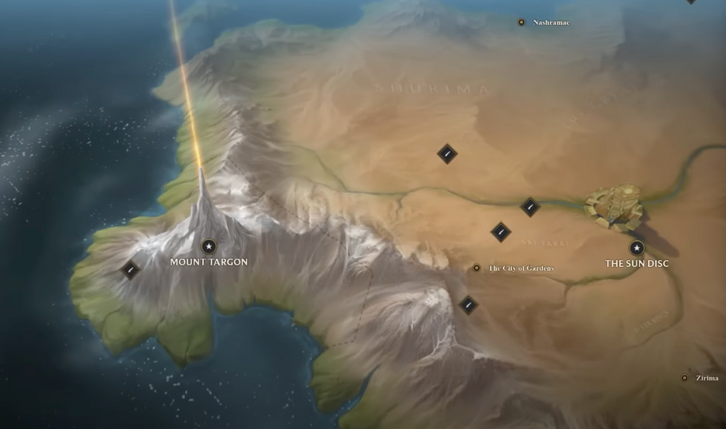 The Mount Targon, Runeterra - League of Legends MMO