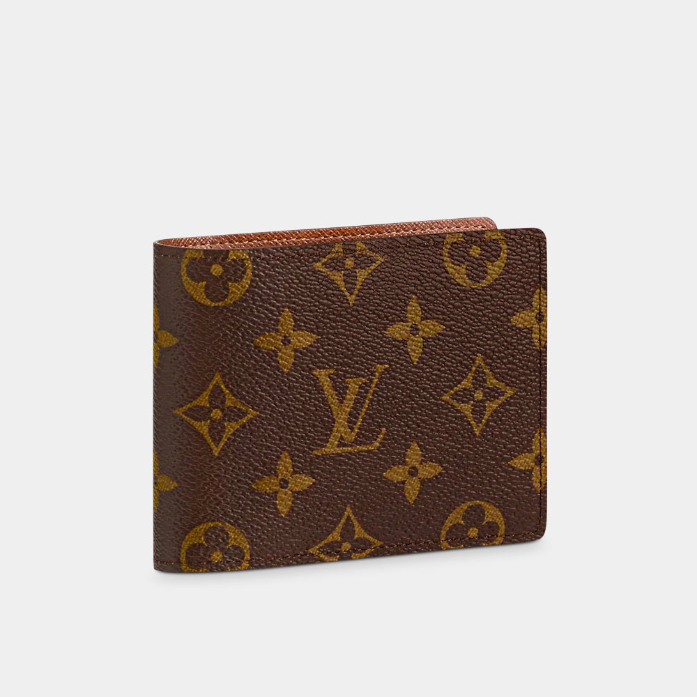 Louis Vuitton Marco Wallet Monogram Brown in Coated Canvas - US