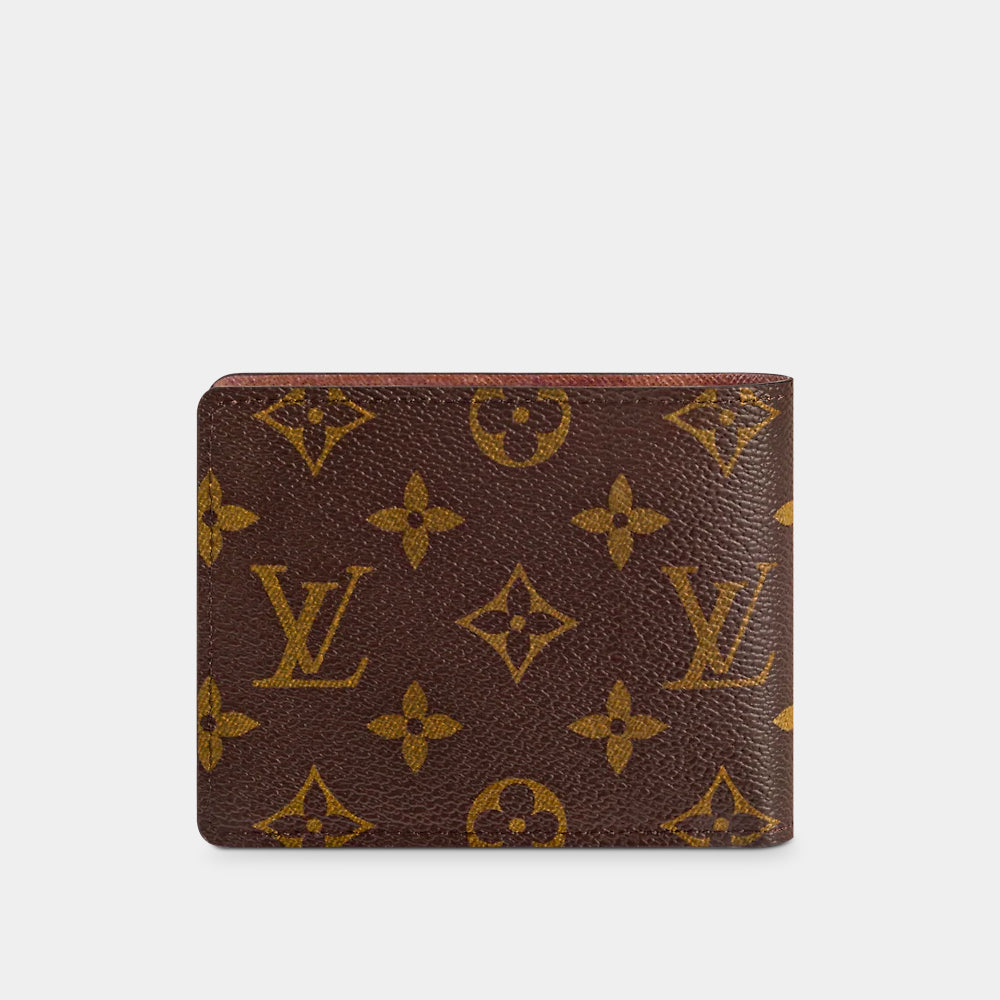 Louis Vuitton Marco Wallet Monogram Brown in Coated Canvas - US