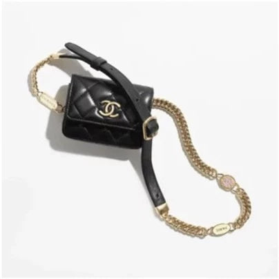 Classic long zipped wallet - Grained calfskin & gold-tone metal, black —  Fashion | CHANEL