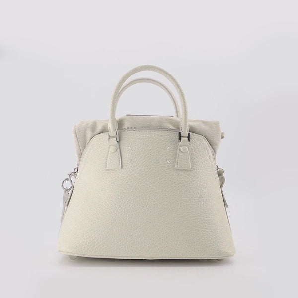 Maison Margiela White Small 5AC Birkin Bag – BlackSkinny