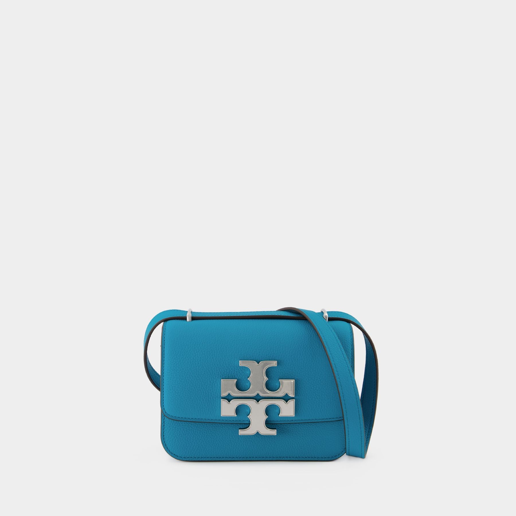 Small Eleanor Crossbody Bag - Tory Burch - Blue - Leather