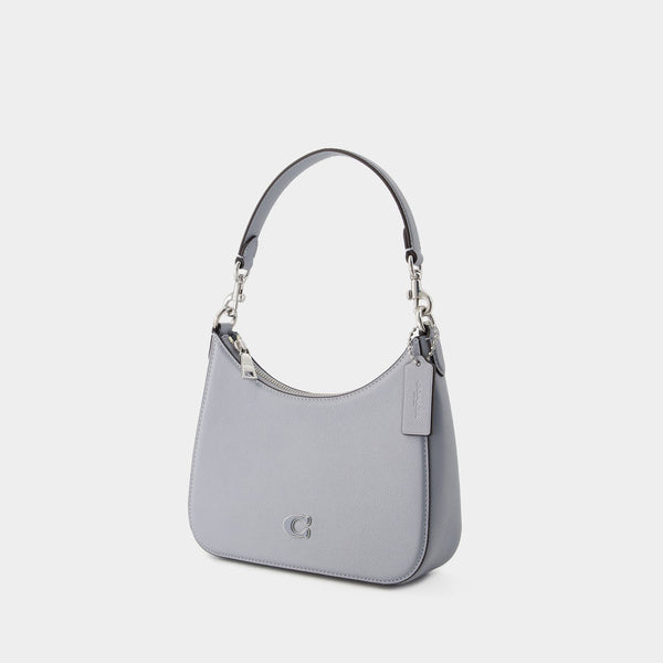 Charter Crossbody Bag - Coach - Grey - Leather Black Cloth ref