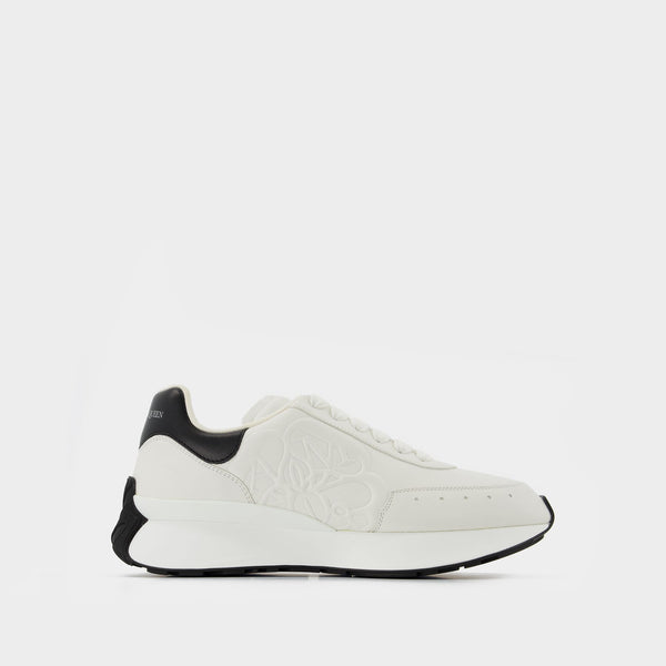 Oversized Sneakers - Alexander Mcqueen - Black/White - Leather Multiple  colors ref.731870 - Joli Closet