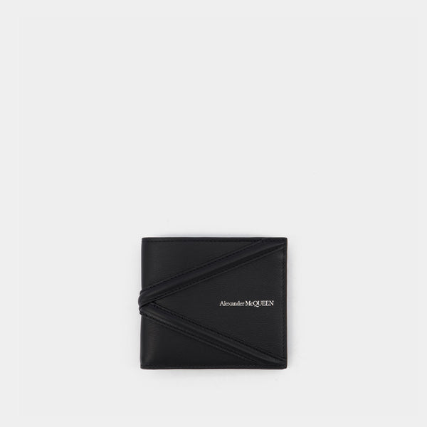 Flat Zip w/CC Wallet - Alexander McQueen - Black - Leather Female