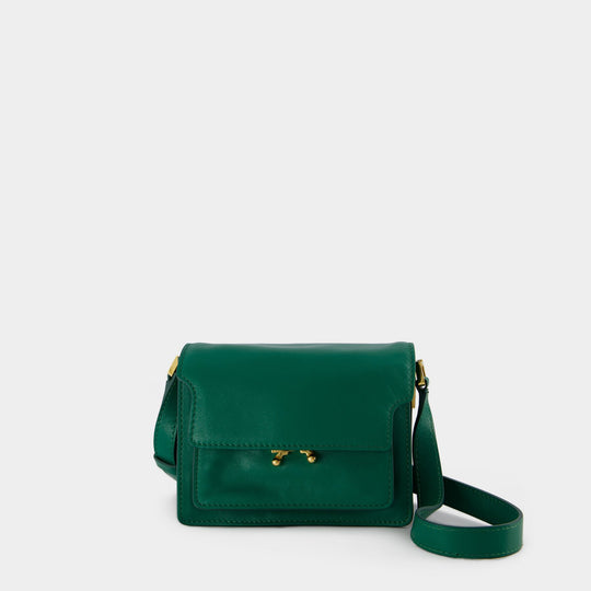 Black Venice patent-leather bag, Marni