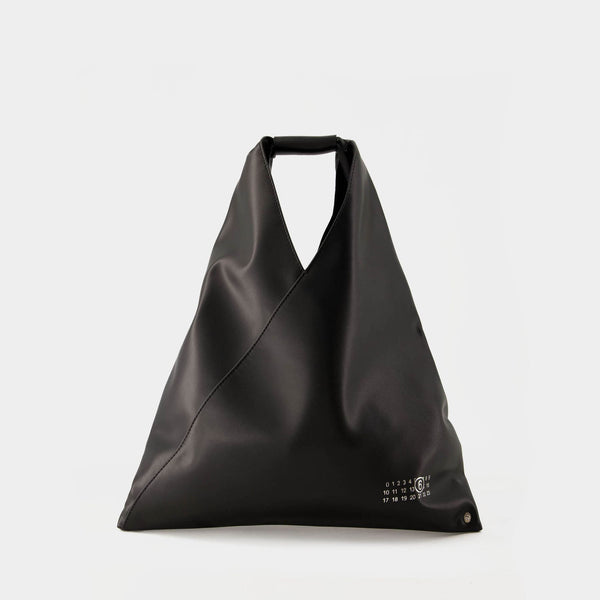 Small Japanese Bag - MM6 Maison Margiela - Leather - Black