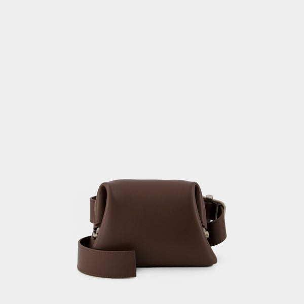 Camera Bag in Roasted Pecan Color - LEMAIRE - Lemaire-EU