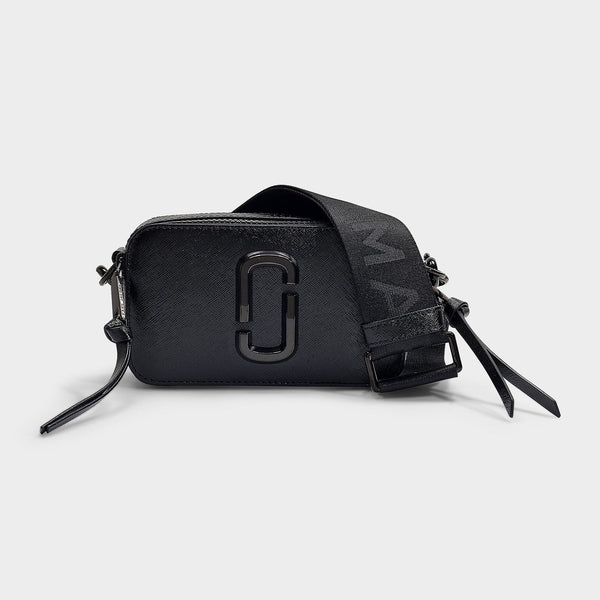 Snapshot leather crossbody bag Marc Jacobs Black in Leather - 35281017