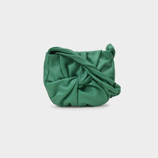 Hereu Espiga Mini Leather Bag In Emerald