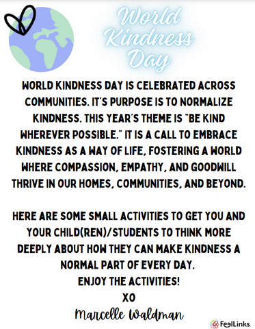 world kindness day packet