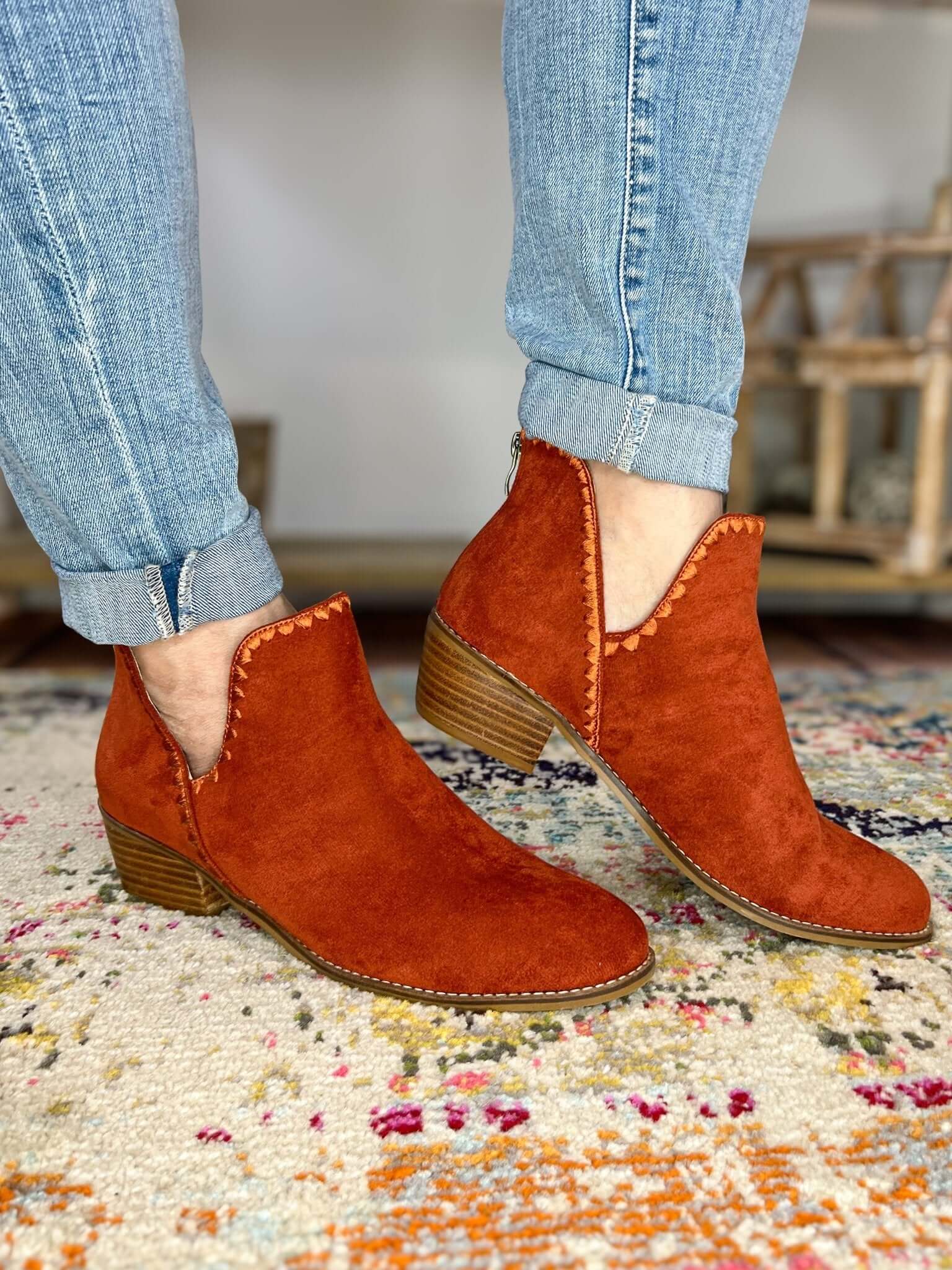 Corky's Footwear Spice it Up Boots Shoes - Rust