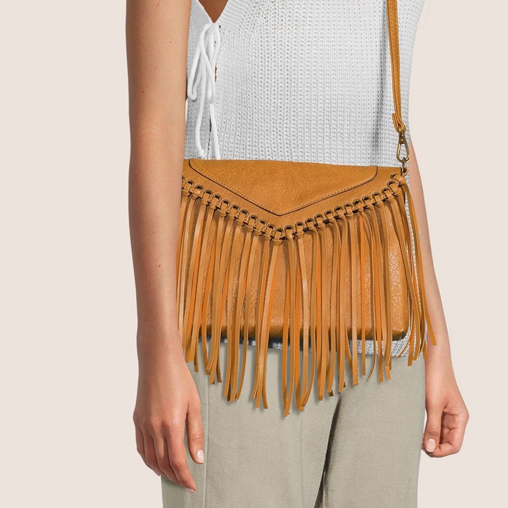 Aria Fringe Crossbody Bag