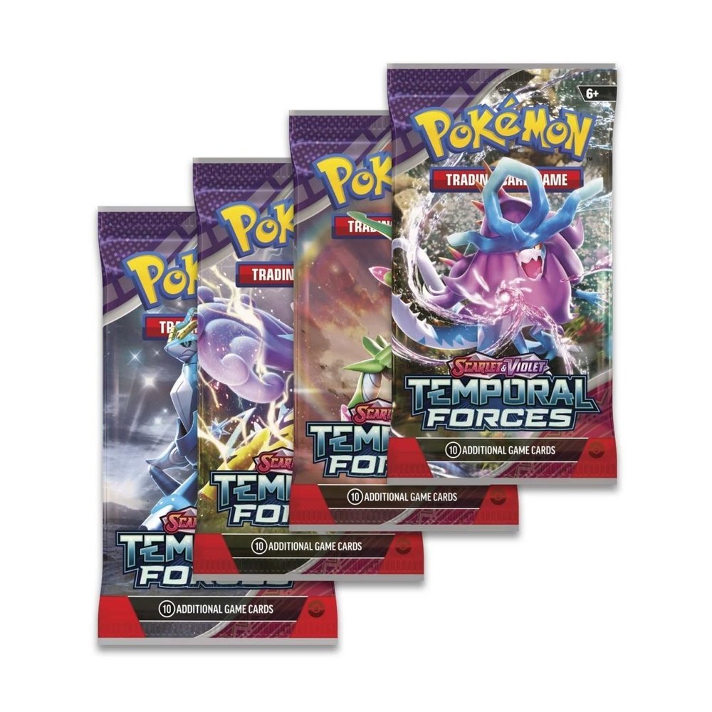 Pokemon - Temporal Forces Boosterpakke art-set