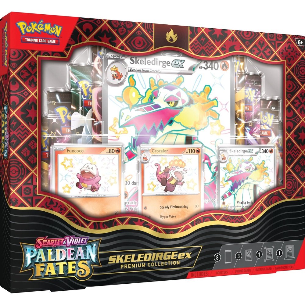 Pokemon - Paldean Fates Premium Collection Skeledirge Ex